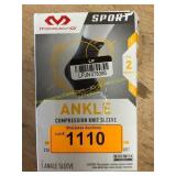 Ankle Compression Sleeve Level 2 S/M & Grip Traine