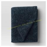 Shine Chenille Throw Gray   Project 62