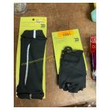 Running waist pack & Men s gloves Sz L