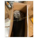 Black 10 tier shoe rack