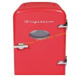 12 in. 1 cu. ft. 9-Can Retro Mini Fridge Red