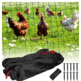 Bird Net 50x50 with 2.4" Mesh Netting