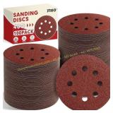 JTIEO 5" Sanding Discs   100 pcs 40 Grit
