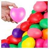 Sumind 15 Pcs Heart Stress Balls 2.75"