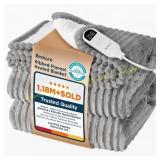 Bedsure Electric Throw Blanket - 6 Heat Levels