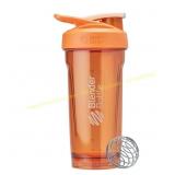BlenderBottle 24oz Strada Shaker Cup Orange