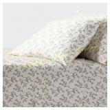 Threshold Full 400TC Holiday Sheet Set Holly