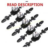 Sumnacon 5 Pcs 6.7" Drawer Knob Set, Black