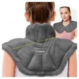 Microwavable Heated Neck Wrap & Shoulder Pad