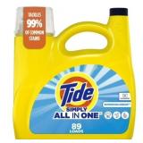 Tide Simply Laundry Detergent Liquid, 117 oz