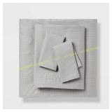 Room Essentials Twin XL Sateen Sheet Set Gray