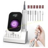 Nail Drill 40000RPM E File, Cordless White