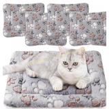 Tuanse 4 Pack Ultra Soft Pet Bed Mat 13x19"