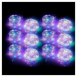 Mandiq 12 Pack Fairy Lights, Battery Operated