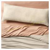Casaluna Waffle Body Pillow Cover, Cotton