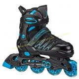 Roller Derby In-Fit Skates Blue/Black 7-10