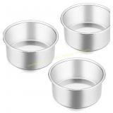 E-Far 4-Inch Mini Cake Pan Set (3)