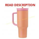 Light Purple/Tan Owala 40oz Tumbler No Straw