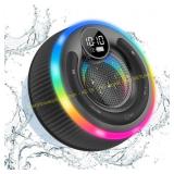 Bluetooth Speaker IPX7, Digital Display, Black