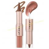 2-in-1 Lip Liner & Gloss Kit, Nude Lipstick
