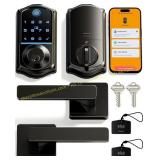 Veise VE017-B Fingerprint Smart Lock, Black