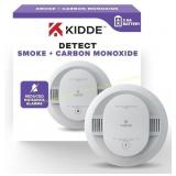Kidde Smoke/CO Alarm, AA, LED, 85dB, 5" 30CUDR