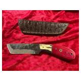 File Knife with Sheath