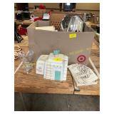 Vase, Cookie Jar, Linens, Etc