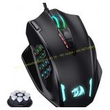 Redragon M908 RGB MMO Mouse, 12 Side Buttons