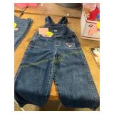 Girls 4T Carhartt Overalls , Horse Embroidery