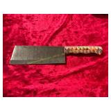 Damascus Butcher Knife
