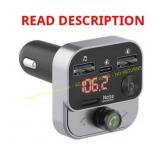 Just Wireless BT FM Transmitter with USB-C