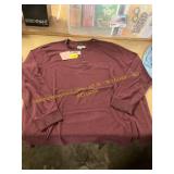 4XLT St Johns Bay 3 Button Waffle Knit Henley