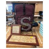 Suitcase, S + Wall Decor