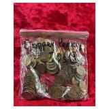 Bag of 1970 s Copper Pennies