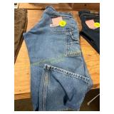 Mens 38x32 Key Carpenter Work Jeans
