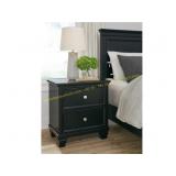 Lanolee 25" 2 Drawer Nightstand
