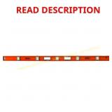 Johnson 78 in. Aluminum Magnetic I-Beam Level