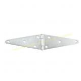 2ct Ace 6 in. Zinc-Plated Strap Hinge 1 pk