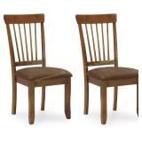 2 ct. Ashley Berringer Spindle Back Chairs