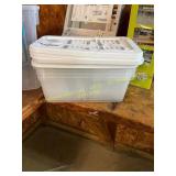 Plastic Shoe Boxes & Sterlite 54 Qt Tote