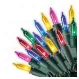 Celebrations Red Mini Multicolor String Lights