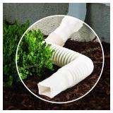 Amerimax Flex-A-Spout White Downspout Ext