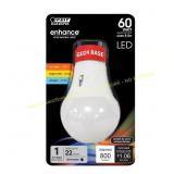 6ct Feit A19 GU24 LED Bulb Color Changing 60W Eq