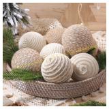 RoundFunny 12 Pcs 3.15" Ornaments