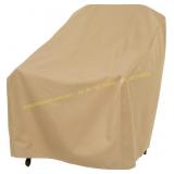 Modern Leisure Outdoor Chair Cover, Khaki