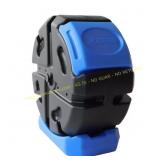 19 Gal. Half Size Rolling Composter in Blue