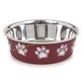 Proselect Merlot Stainless Pet Bowl 52oz