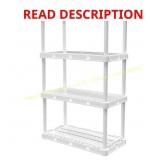 Gracious Living Knect-A-Shelf Shelving Unit 2ct