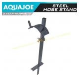 125 ft Garden Hose Stand with Brass Faucet